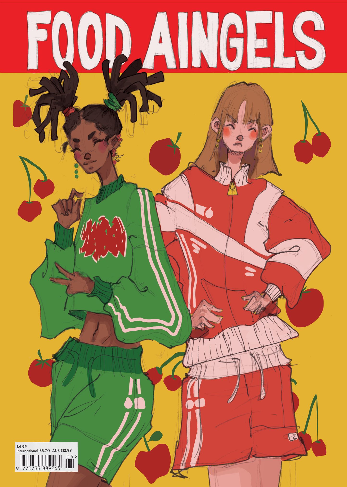 WINDBREAKER MAGAZINE COVER - A5 ART PRINT