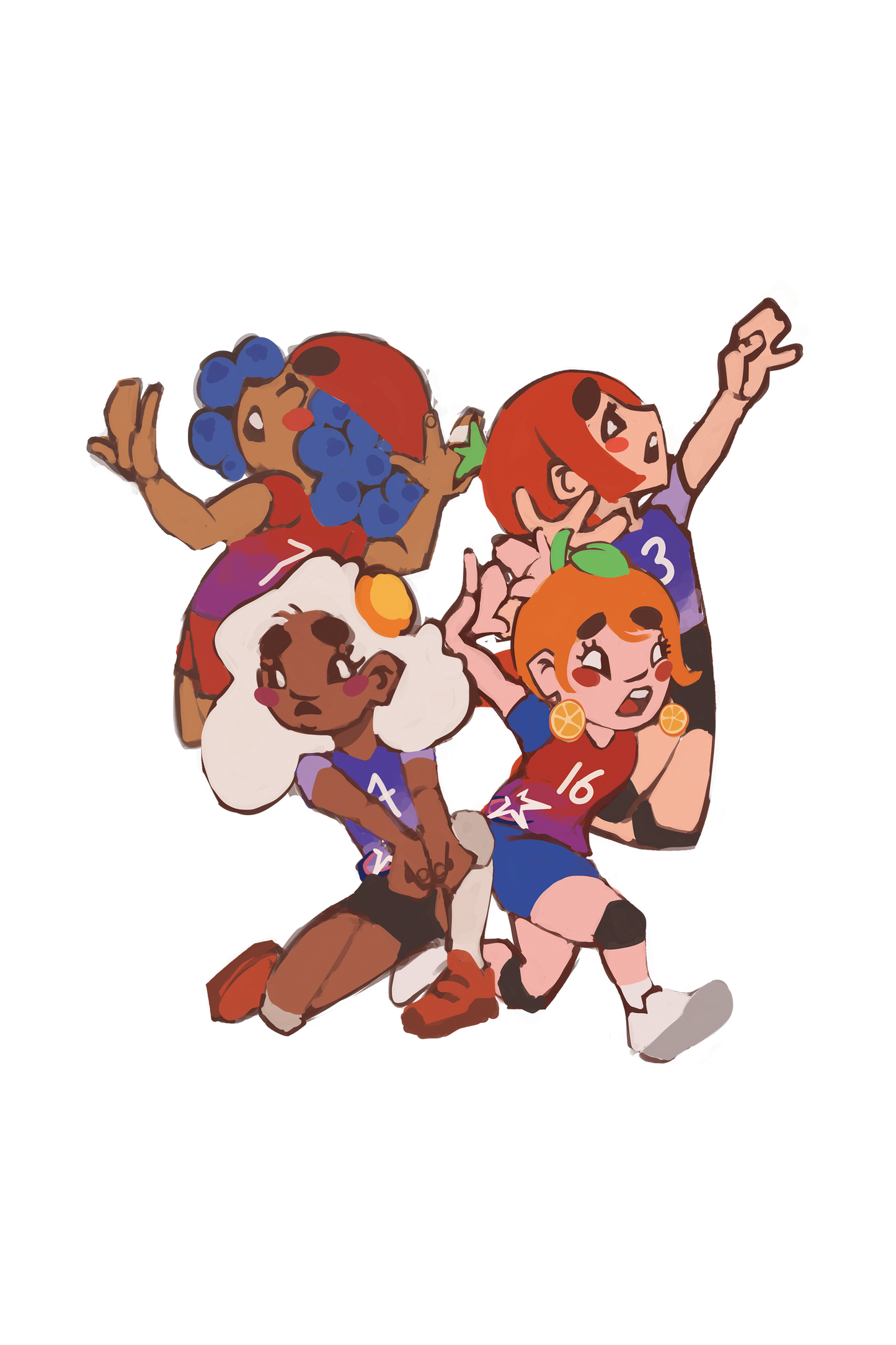 K-ALL STARS X FOOD AINGELS STICKERS 2026
